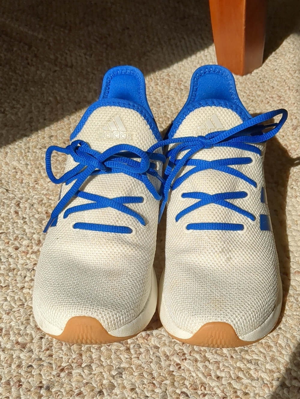 Adidas Cloudfoam Pure 'White Royal Blue Gum' (JI4878)